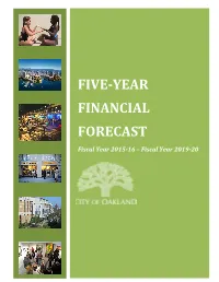 Five-Year Financial Forecast