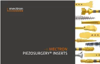 PIEZOSURGERY® Insert Brochure