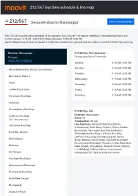 212/567 Bus Time Schedule & Line Route