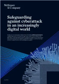 Safeguarding Against Cyberattack in an Increasingly Digital World