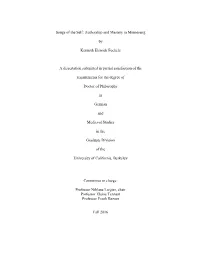 Songs of the Self: Authorship and Mastery in Minnesang by Kenneth Elswick Fockele a Dissertation Submitted in Partial Satisfacti