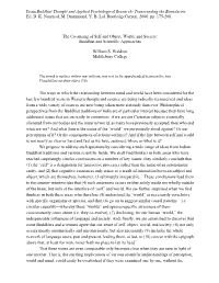 The Co-Arising of Self and Object, World, and Society: Buddhist and Scientific Approaches