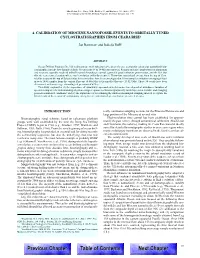 4. Calibration of Miocene Nannofossil Events to Orbitally Tuned Cyclostratigraphies from Ceara Rise1