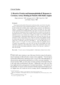 C-Reactive Protein and Immunoglobulin-E Response to Coronary Artery Stenting in Patients with Stable Angina