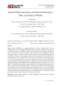 Case Study of NETRA