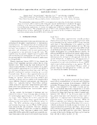 Random-Phase Approximation and Its Applications in Computational Chemistry and Materials Science