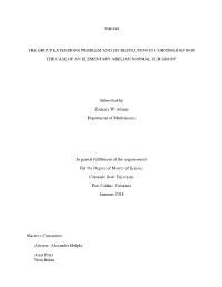 The Group Extensions Problem and Its Resolution in Cohomology for the Case of an Elementary Abelian Normal Sub-Group