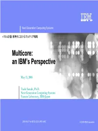 Multicore Session IBM (20080513) Final