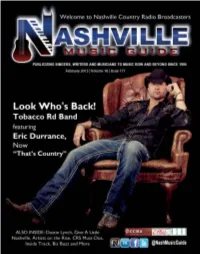 Nashvillemusicguide.Com 1 Now Reaching Radio … Andrew Heller Impacting Multiple Charts with an Incomparable Voice