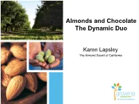 Almonds and Chocolate the Dynamic Duo