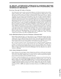 Alternative Approach to Assessing Military Training for Advanced Placement Into Engineering and Technology Programs
