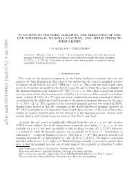 Arxiv:Math/0601044V2