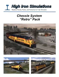 Chessie System “Retro” Pack