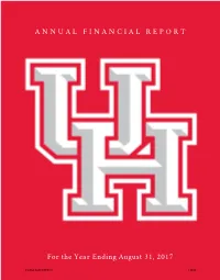 External Audit Report, UH Financial Statements and Independent
