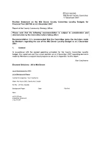 Cr031207mdc Position Statement Locality Budgets Mid Devon –