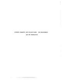 Giuseppe Ungaretti and William Blake: the Relationship