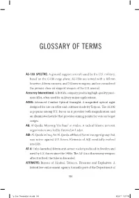 Glossary of Terms