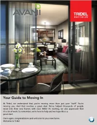 Your Guide to Moving In