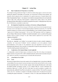 Chapter 12 Action Plan