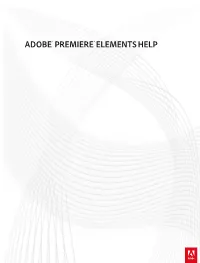 Adobe Premiere Elements 13