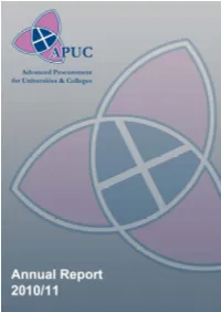 APUC Annual Report 2010-11 Approved.Pdf