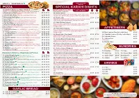 Kareem's Grill Menu Proof