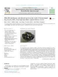 SEM, EDX and Raman and Infrared Spectroscopic Study of Brianyoungite
