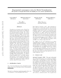 Arxiv:1805.10694V3 [Stat.ML] 6 Oct 2018 Ing Algorithm for These Settings