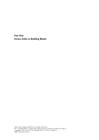 Part One Amino Acids As Building Blocks