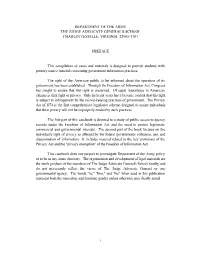 Government Information Practices