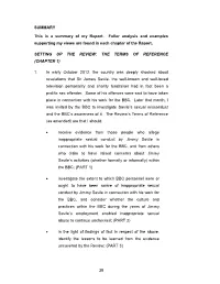 39 SUMMARY This Is a Summary of My Report. Fuller Analysis And