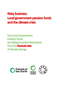 Link to Full Climate Risk Report Click Here