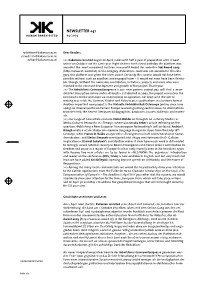 Newsletter +31 04/2004