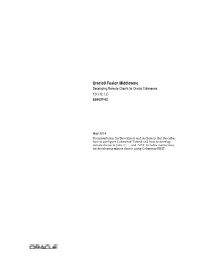 Oracle Coherence Client Guide