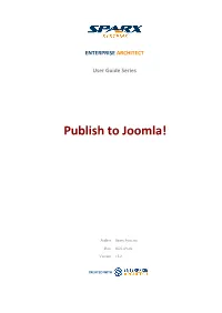 Publish Joomla! Articles