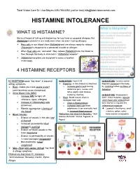Histamine Intolerance