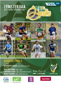 Quarter Finals