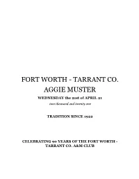 2021 Muster Program