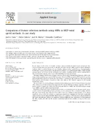 Comparison of Feature Selection Methods Using Anns in MCP-Wind Speed Methods. a Case Study ⇑ José A