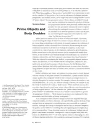 Prime Objects and Body Doubles