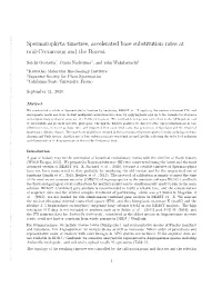 Spermatophyta Timetree, Accelerated Base Substitution Rates at Mid