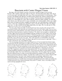 Bas Scinets with C Center Hinged D Visor Rs