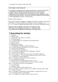 Chapter 7: Searching for Studies