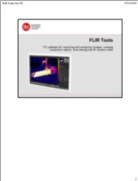FLIR Tools User Guide