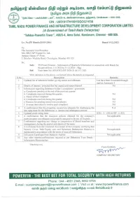 Tamil Nadu Power Finance and Infrastructure Development