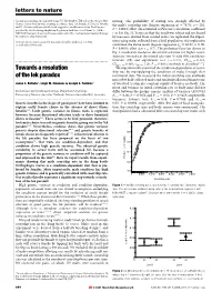 Towards a Resolution of the Lek Paradox