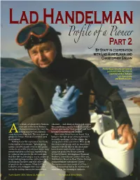 Lad Handelman Part 2 by Staff in Cooperation with Lad Handelman and Profile Ofchris a Topherpioneer Swann