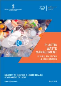 Plastic Waste Management Issues, Solutions & Case Studies
