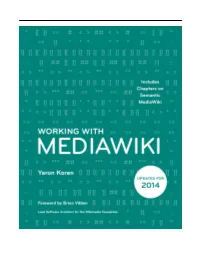 Working-With-Mediawiki-Yaron-Koren.Pdf