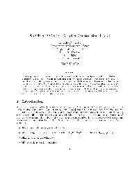 An Object-Oriented Compiler Construction Toolkit 1 Introduction